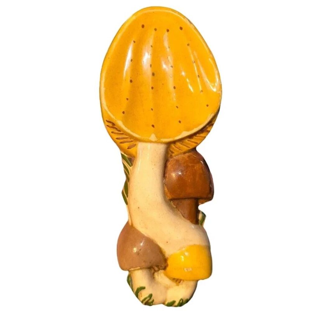 Vintage Merry Mushroom Spoon Rest